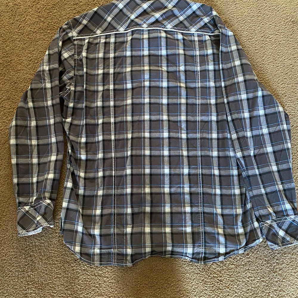 Buckle Black Button Down - image 3